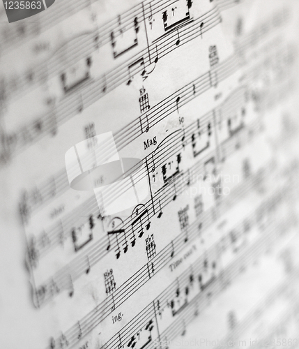 Image of Music notes