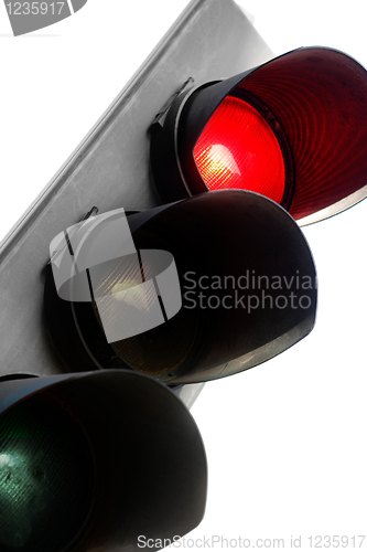 Image of Red traffic light