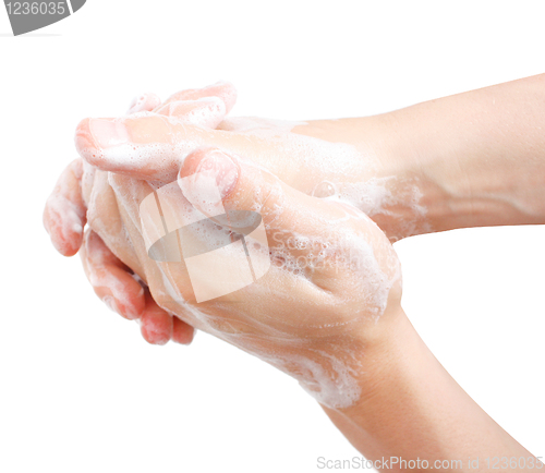 Image of Washing hands