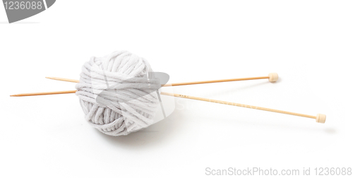 Image of Yarn and sticks