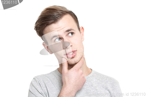 Image of Guy wondering