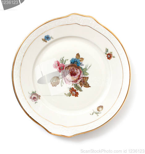 Image of Old dinner plate