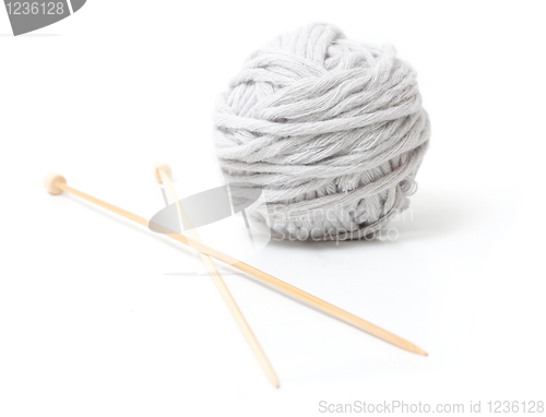 Image of Yarn and sticks