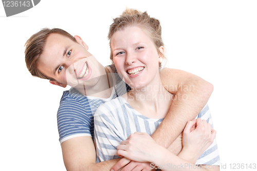 Image of Happy young couple