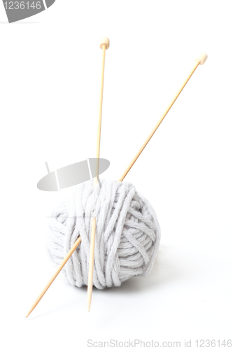 Image of Yarn and sticks