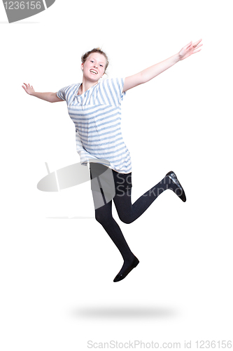 Image of Girl jumping