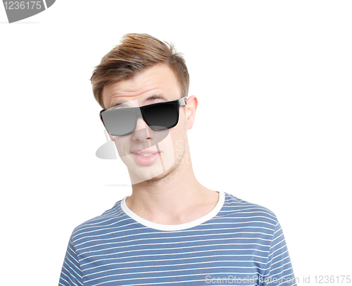 Image of Cool guy with sunglasses