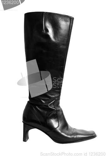 Image of Italian leather boot