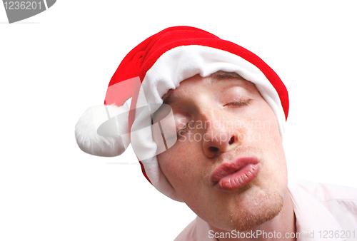 Image of Guy kissing