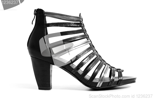 Image of Stylish high heeled shoe
