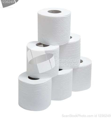 Image of Pyramid toilet paper