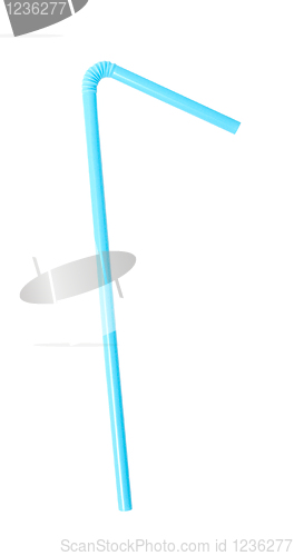 Image of Blue party straw