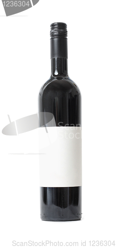 Image of Red wine bottle