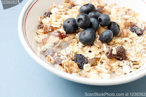 Image of Blueberry muesli