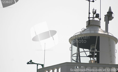 Image of lamp of a lighthouse