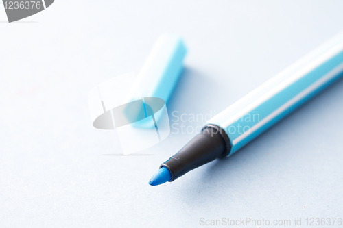 Image of Blue pen