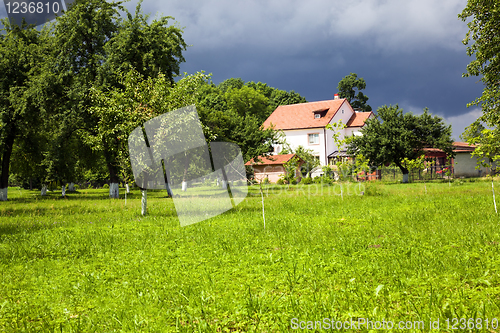 Image of  house in park