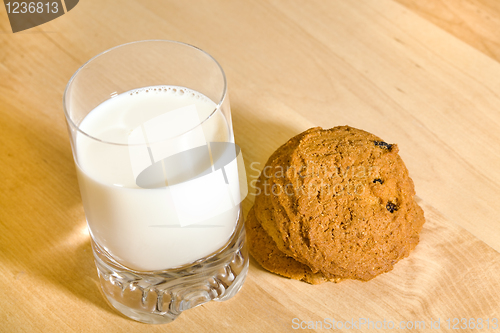 Image of Cookies with milk