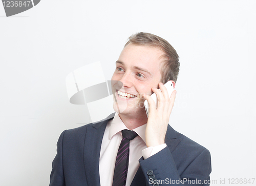 Image of Speaking on phone