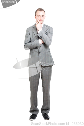 Image of Business man thinking