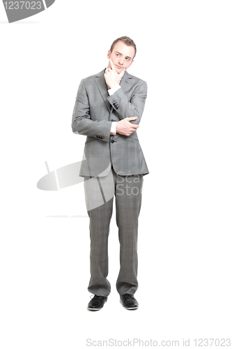 Image of Business man thinking