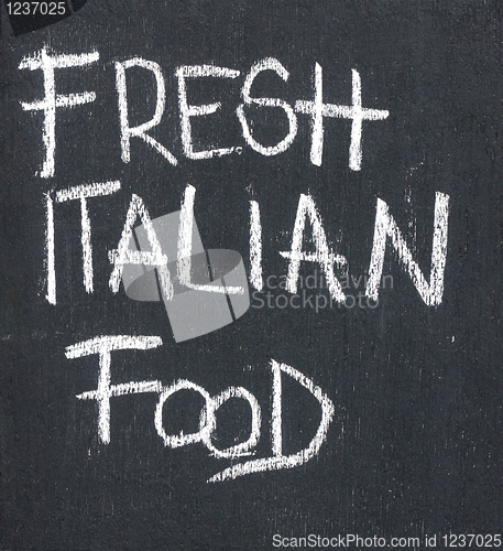 Image of Italian food
