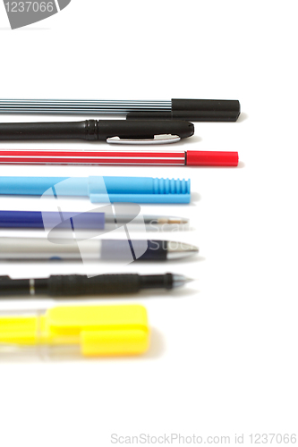 Image of Different pens