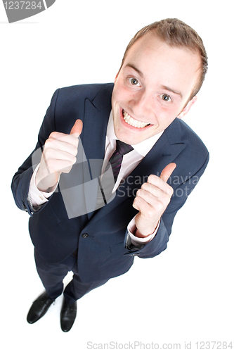 Image of Happy business man