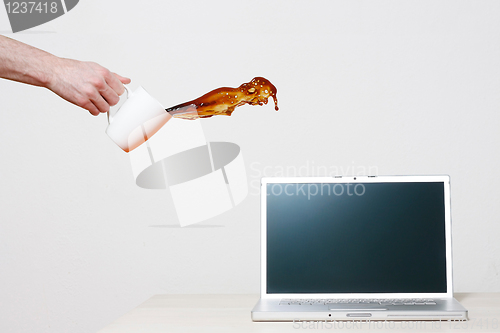 Image of Pouring coffee