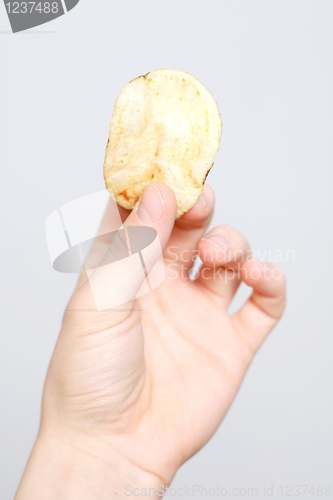 Image of Handful of chips