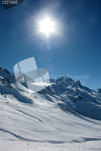 Image of Alpine sun
