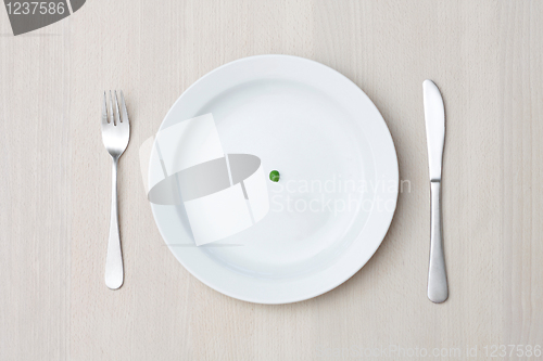 Image of Pea on plate