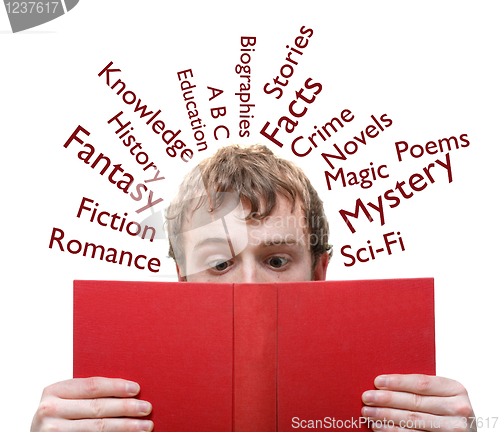 Image of Reading a book