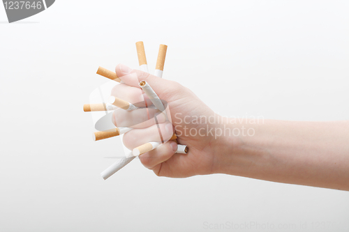 Image of Crushing cigarettes