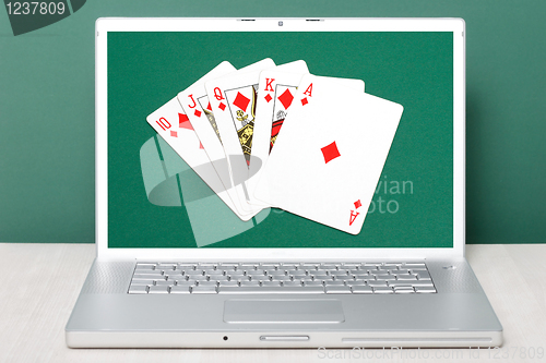 Image of Online poker