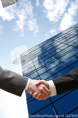 Image of Business hand shake