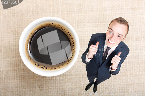 Image of A cup of coffee