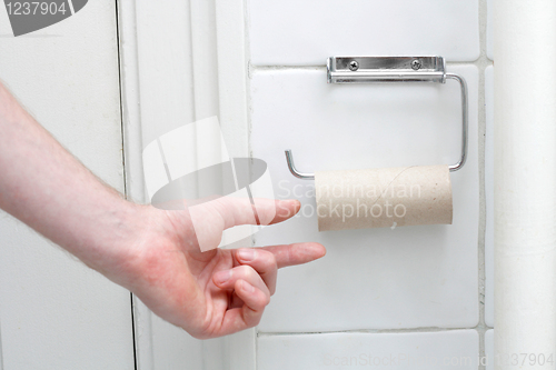 Image of No toilet paper