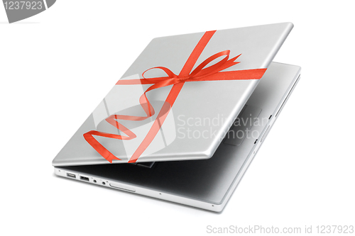 Image of Computer as a christmas present