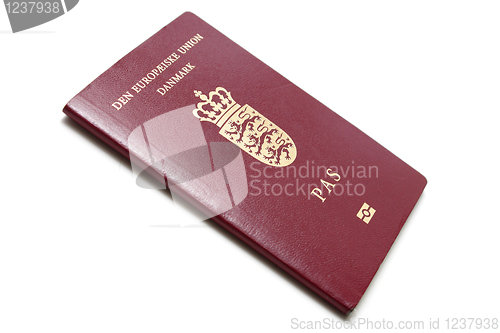 Image of Danish passport