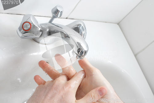 Image of Washing hands