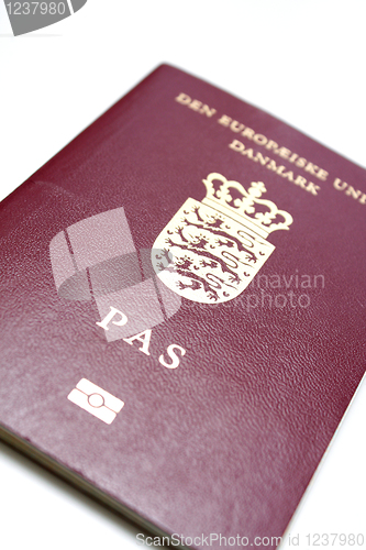 Image of Danish passport