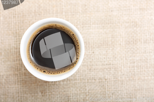 Image of A cup of coffee
