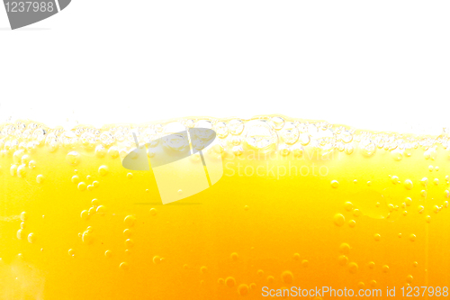 Image of Closeup of orange juice