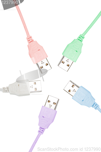 Image of USB plugs