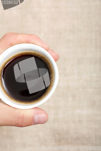 Image of A cup of coffee