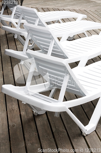 Image of Poolside chairs