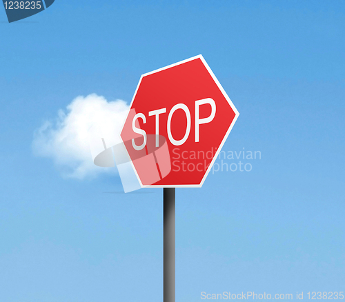 Image of Stop sign