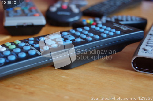 Image of Multiple remotes