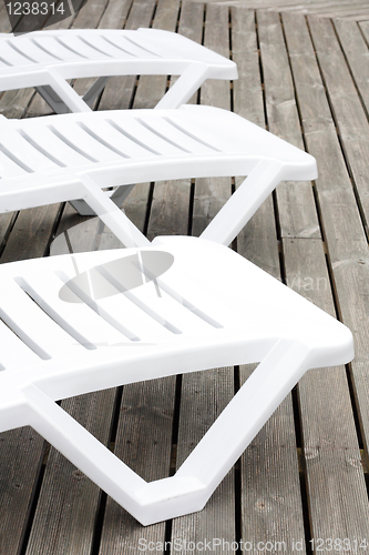 Image of Poolside chairs